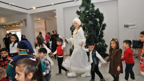 Abşeronda şəhid övladları üçün “Yeni il” şənliyi keçirilib
