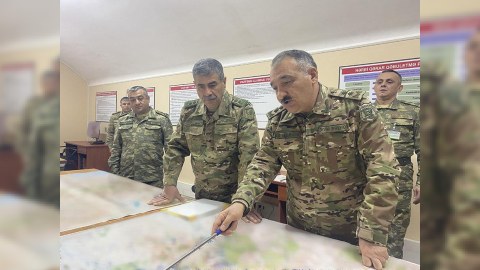 Zakir Həsənov döyüş hazırlığı ilə bağlı tapşırıqlar verdi