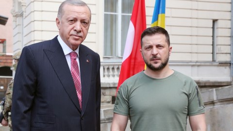 Ərdoğan Zelenski ilə danışdı - Bu mövzuları müzakirə etdilər