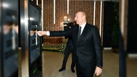 İlham Əliyev “Bakı KOB evi”nin AÇILIŞINDA