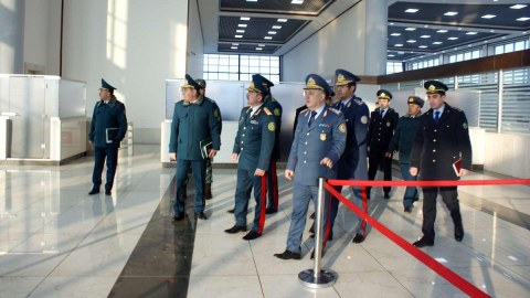 Generallar Naxçıvanda yoxlama apardılar - FOTO