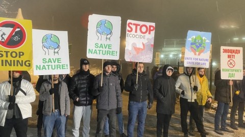 Laçın yolunda qarlı aksiya - Etirazların 29-cu günü