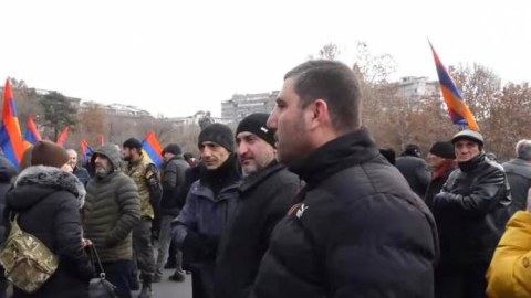 İrəvanda Rusiyaya etiraz aksiyası keçirilir