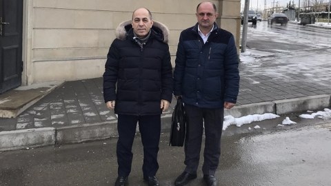 Adil Qeybulla təcridxanada Tofiq Yaqublu ilə görüşdü