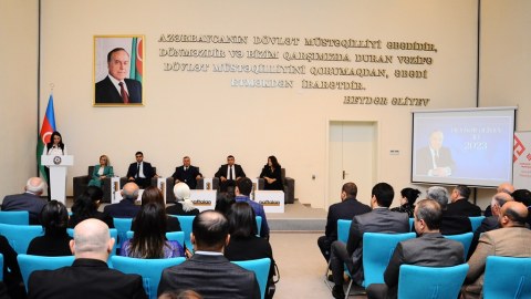 Naftalanda “Heydər Əliyev İli” çərçivəsində ilk tədbir - FOTOLAR