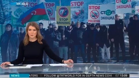 “TRT World” Laçın yolundan reportaj hazırladı - VİDEO