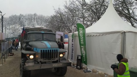 Sülhməramlılara aid 10 maşın Laçın yolundan maneəsiz keçdi
