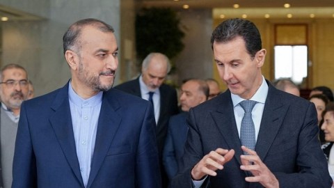  Bəşər Əsəd Abdullahianı qəbul edib