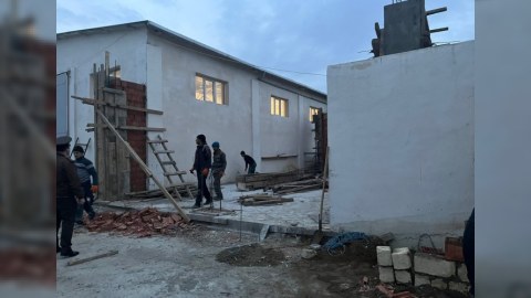 “Qanlı göl”də tikilən obyekt söküldü - VİDEO
