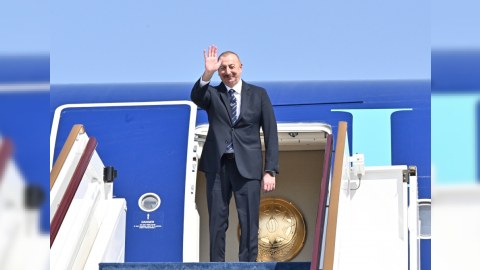 Prezidentin BƏƏ-yə səfəri başa çatdı