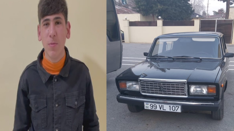 Əmisinin maşını ilə avtoxuliqanlıq edən yeniyetmə CƏRİMƏLƏNDİ
