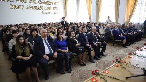 GDU-da “20 Yanvar-Qan yaddaşımız” adlı tədbir keçirilib - FOTOLAR