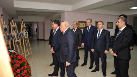 BMU-da 20 Yanvar - Ümumxalq Hüzn Günü qeyd edilib - FOTOLAR