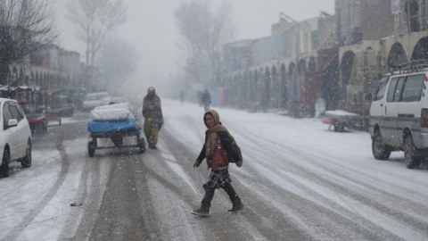 Əfqanıstanda soyuq hava 70 nəfərin həyatına son qoydu 