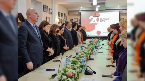 ADU-da 20 Yanvar faciəsinin ildönümü ilə əlaqədar tədbir keçirilib