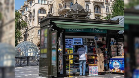 Bakıda köşkdən lotereya oğurlandı