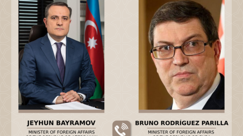 Azərbaycan və Kuba XİN başçıları danışıqlar aparıb