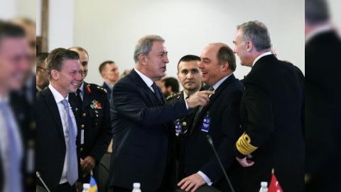 Hulusi Akar NATO-nun Baş katibi ilə GÖRÜŞDÜ