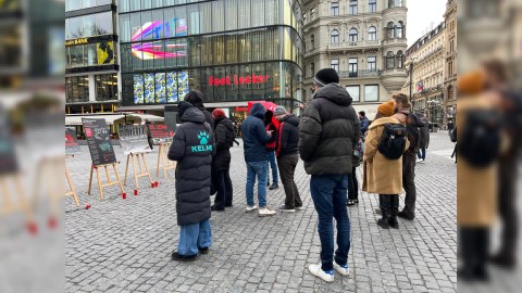 Çexiyanın parlament kitabxanasında 20 Yanvar sərgi təşkil edilib