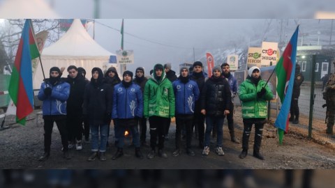 Laçın yolundakı aksiya 41 gündür davam edir