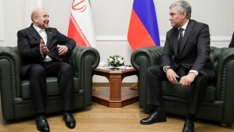 Volodin iranlı həmkarı ilə görüşdü - YENİLƏNİB