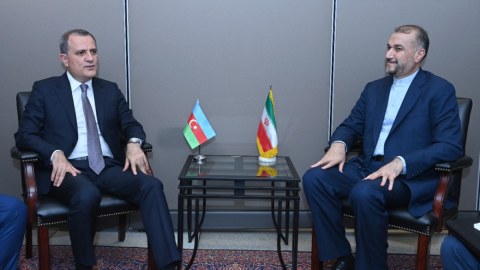 Azərbaycan və İran XİN başçıları görüş keçirib 