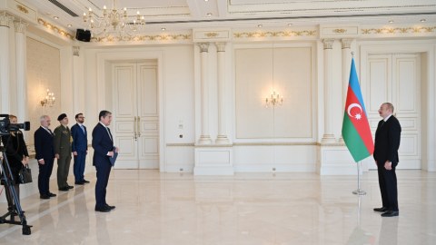 Yunanıstanın yeni səfiri Prezidentin qəbulunda - FOTO