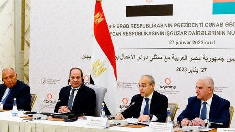 Azərbaycan böyük uğurlara nail olub - Əs-Sisi