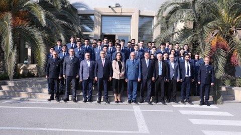 Gömrük Akademiyasında imtahanı izlədilər - FOTOLAR