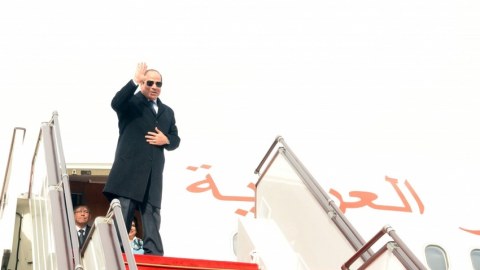 Misir Prezidenti Azərbaycandan getdi