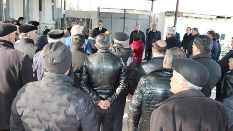 İrəvanlı kəndində səyyar qəbul keçirilib - FOTOLAR