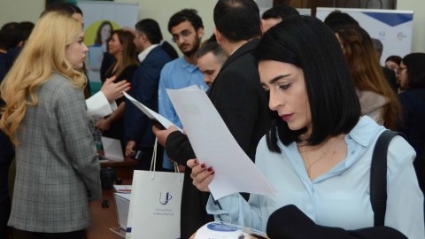 UNEC-də gənclər üçün Karyera Günü - FOTOLAR