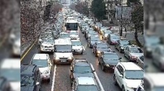 Yollarda vəziyyət belədir - FOTOLAR