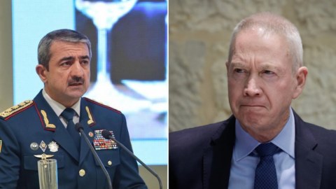 Elçin Quliyev İsrail müdafiə naziri ilə sərhəd mühafizəsini müzakirə etdi