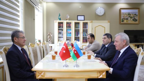 Türkiyənin Gəncədəki  yeni Baş konsulu GDU-də olub