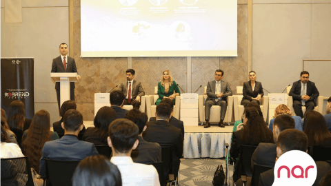 “Nar” Gənclər Gününə həsr olunmuş tədbirdə iştirak edib