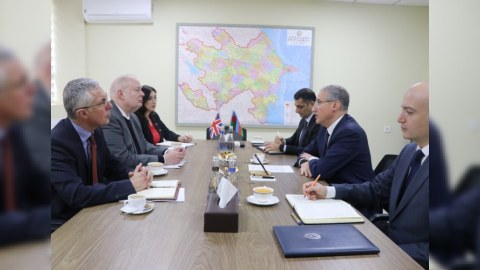Muxtar Babayev Devid Moranla görüşüb