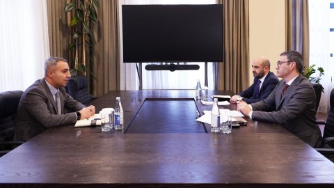 "AzerGold"un sədri ikinci “Yüksəliş” müsabiqəsinin qalibi ilə görüşüb - FOTO