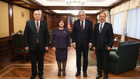 Sahibə Qafarova Şamil Ayrımla görüşdü 