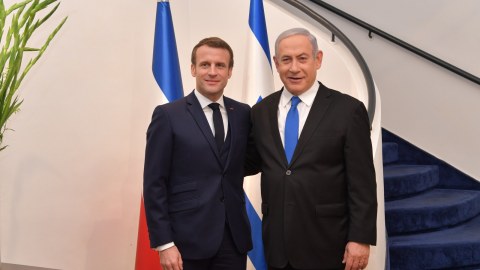 Makronla Netanyahu arasında İran müzakirəsi