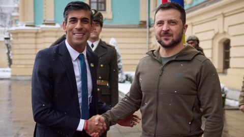 Zelenski Rişi Sunakla danışıqlar apardı 
