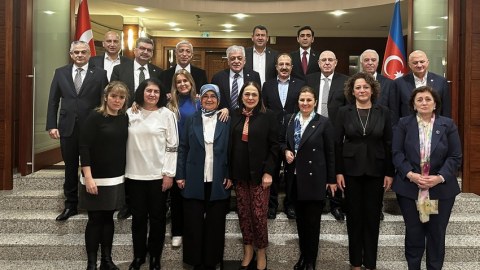 Azərbaycan və Türkiyə deputatları görüşdü 