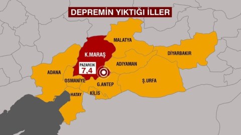Zəlzələ Türkiyədə neft kəmərlərinə zərər vurmayıb