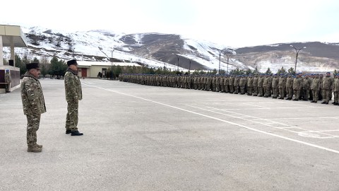 Baş Qərargah rəisi hərbi hissələrin döyüş hazırlığını yoxladı