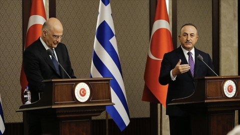 Yunanıstan XİN başçısı Çavuşoğlu ilə danışıqlar apardı
