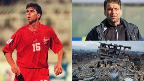 Məşhur futbolçu oğlu ilə birlikdə zəlzələdə öldü