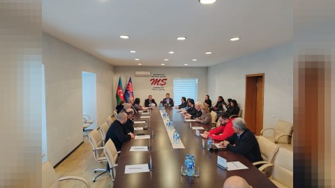 Mətbuat Şurasında MEDİA rəhbərliyi ilə görüş keçirilib - FOTOLAR