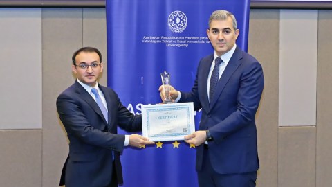 Dövlət Miqrasiya Xidməti mükafatlandırıldı