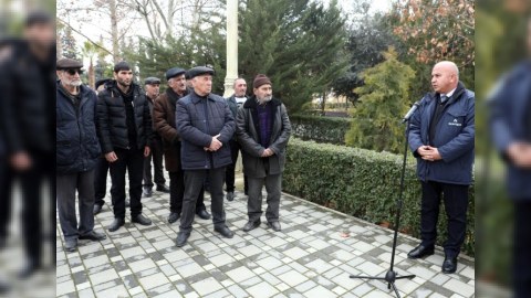 "Açıq mikrofon" aksiyası Yevlaxda - FOTOLAR