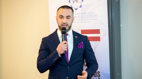 Riqada Azərbaycan icması ilə görüş keçirildi